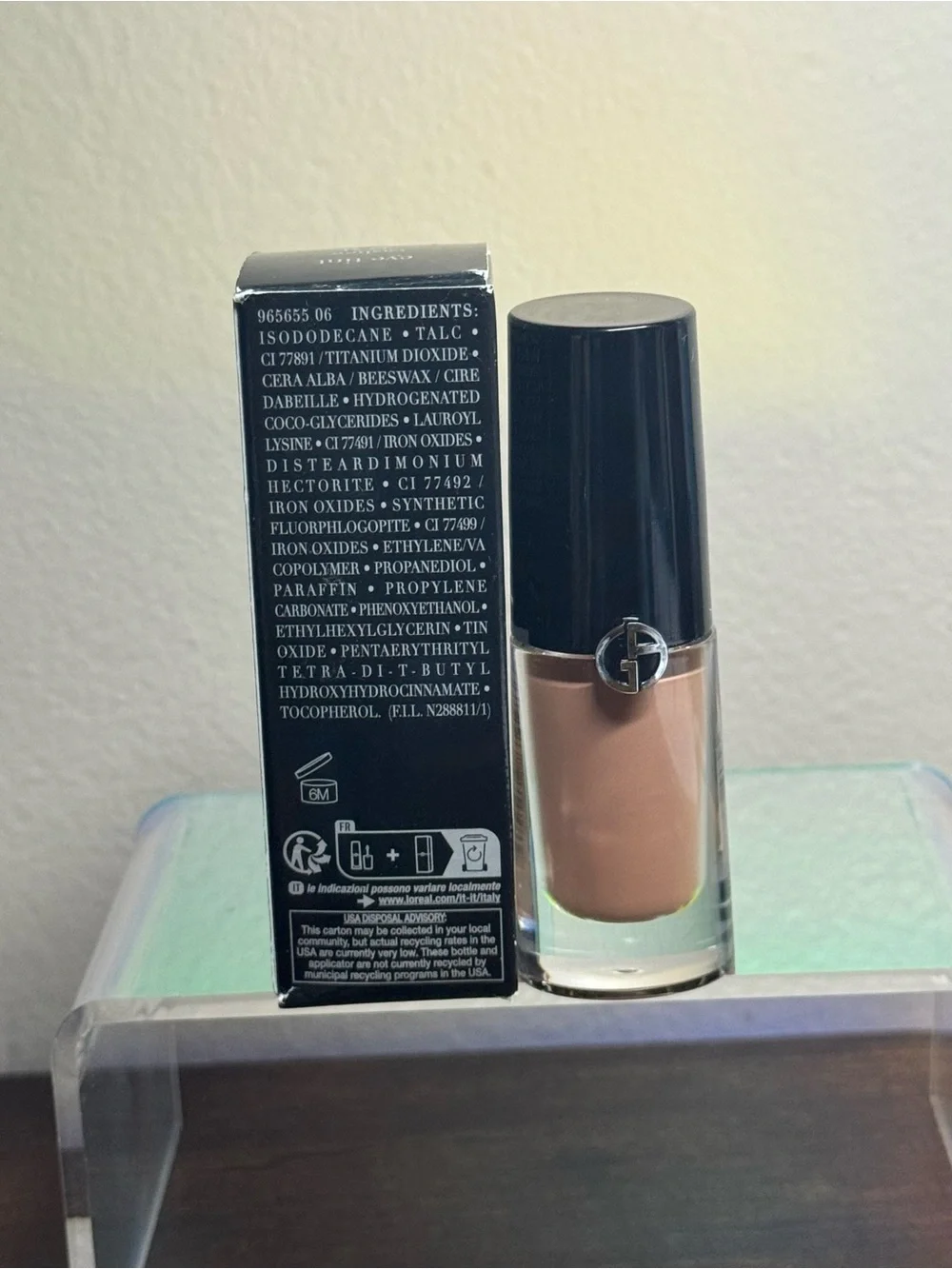 Giorgio Armani Eye Tint Long-Lasting Liquid Eyeshadow 22M cashew